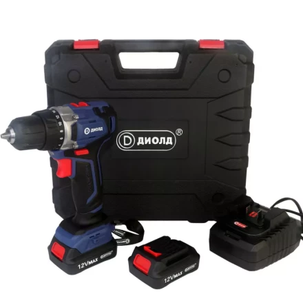 Аккумуляторная дрель-шуруповерт Диолд ДЭА-12ЛИ-08 купить в Урае