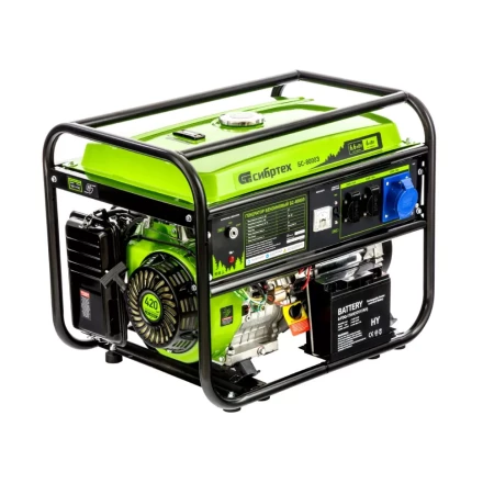 Генератор бензиновый Сибртех БС-8000Э 94549 купить в Урае