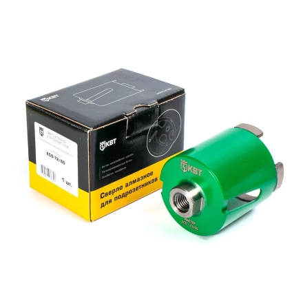 Сверло алмазное КВТ ECO-D50 M16 для подрозетников (85562) купить в Урае