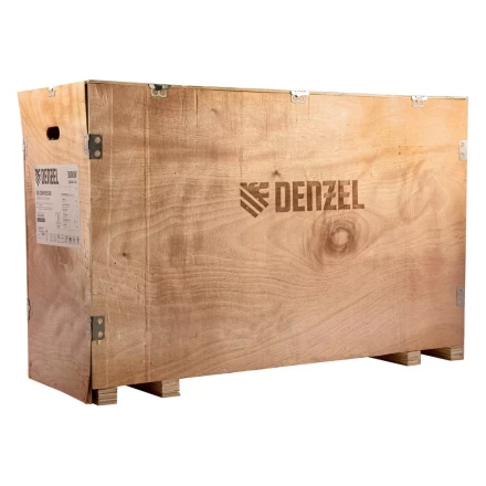 Компрессор воздушный BCW3000-T/100, ременный привод, 3.0 кВт, 100 литров, 520 л/мин Denzel 58118 купить в Урае
