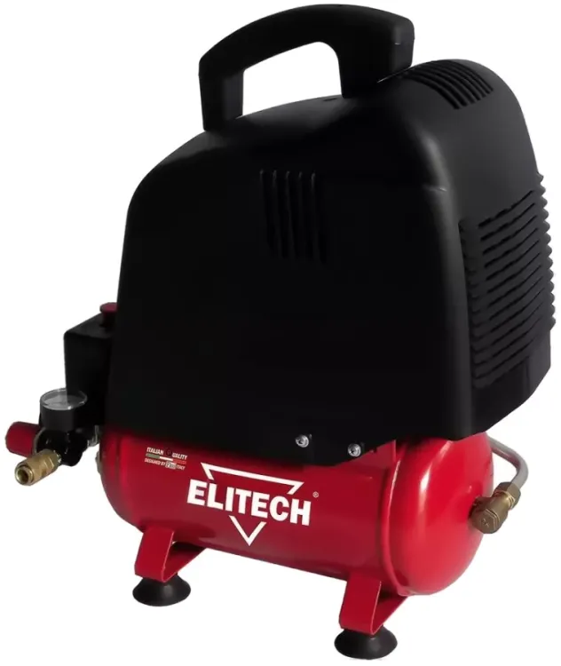 Компрессор безмасляный поршневой прямой привод ELITECH КПБ 190/6+ОН купить в Урае