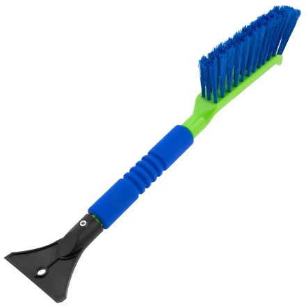 Щетка-сметка для снега со скребком, мягкая рукоятка, 425 мм Сибртех 55315 купить в Урае