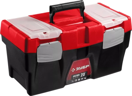 Ящик для инструмента &quot;НЕВА-20&quot; пластиковый, ЗУБР 38323-20 купить в Урае