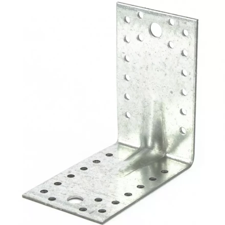 Крепежный уголок усиленный 2,5мм KUU 105x105x65 мм Россия Сибртех 464143 купить в Урае