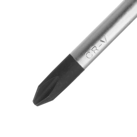 Отвертка PH2х38 мм, CrV, трехкомпонентная рукоятка Denzel 12186 купить в Урае