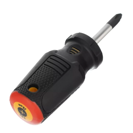 Отвертка PH2х38 мм, CrV, трехкомпонентная рукоятка Denzel 12186 купить в Урае