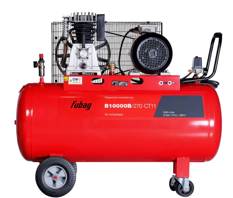 Компрессор масляный поршневой ременной Fubag  B10000B/270 СТ11  купить в Урае