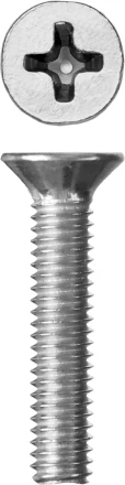 Винт ЗУБР &quot;МАСТЕР&quot; DIN 965, класс прочности 4.8, оцинкованный, M4x20мм, 5кг 303110-04-020 купить в Урае
