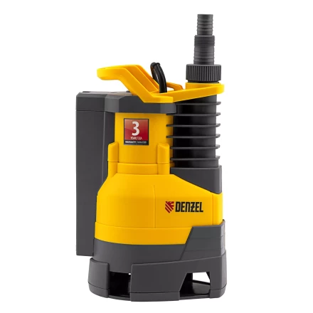 Дренажный насос Denzel DPХ450, 450 Вт, подъем 5 м, 9000 л/ч 97325 купить в Урае