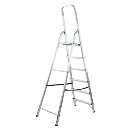 Стремянка усиленная MTX 9771577, 6 ступеней, алюминиевая, Россия купить в Урае