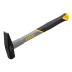 Молоток слесарный, 200 г Denzel, кованый, фибергласовая рукоятка c TPR покрытием 10482 купить в Урае