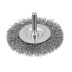 Набор щеток для дрели Denzel, 2 Плоские 50-75мм, 3 Чашки 25-50-75мм, шпилька,  нерж.вит. проволока 74493 купить в Урае