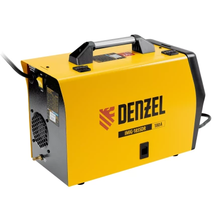 Аппарат инвертор. полуавтомат. cварки Denzel IMIG-185SDR 94363, 180 А, ПВ 60%, катушка 5 кг купить в Урае