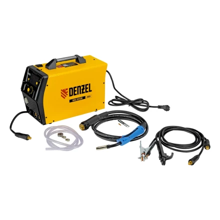 Аппарат инвертор. полуавтомат. cварки Denzel IMIG-185SDR 94363, 180 А, ПВ 60%, катушка 5 кг купить в Урае