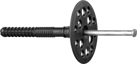 Дюбель ЗУБР &quot;МАСТЕР&quot; для изоляционных материалов полипропиленовый, металлический стержень, 10 x 90 мм, 100 шт 4-301525-10-090_z01 купить в Урае