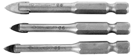 Наборы сверл по стеклу и кафелю серия МАСТЕР купить в Урае