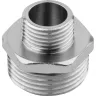 Бочонок ЗУБР "ЭКСПЕРТ" переходной, никелированная латунь, 1/2"-3/4" 51241-1/2-3/4 купить в Урае