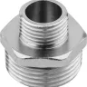 Бочонок ЗУБР "ЭКСПЕРТ" переходной, никелированная латунь, 1/2"-3/4" 51241-1/2-3/4 купить в Урае
