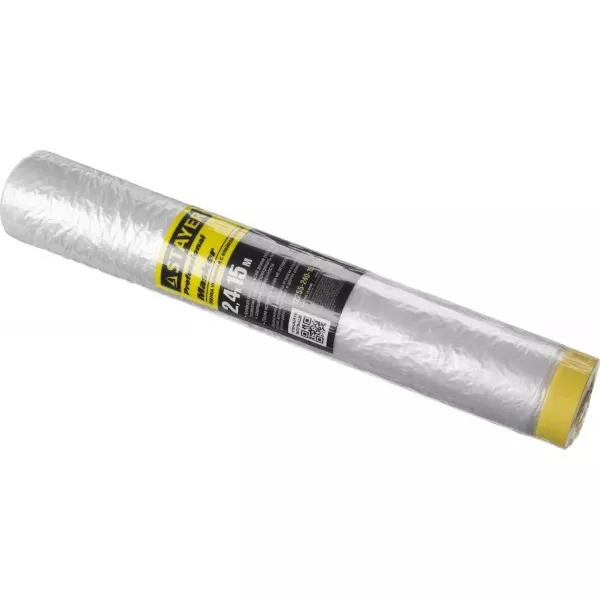 Пленка STAYER "PROFESSIONAL" защитная с клейкой лентой "МАСКЕР", HDPE, 9мкм, 2,4х15м 12255-240-15 купить в Урае