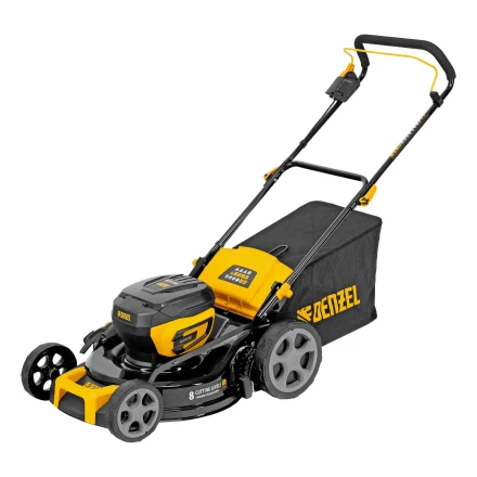 Газонокосилка аккумуляторная бесщет. DLM-460, 460 мм, травосб. 65 л., Li-Ion, 40 В // Denzel 58911 купить в Урае