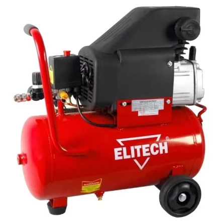 Компрессор масляный поршневой прямой привод  ELITECH КПМ 200/24+5К купить в Урае