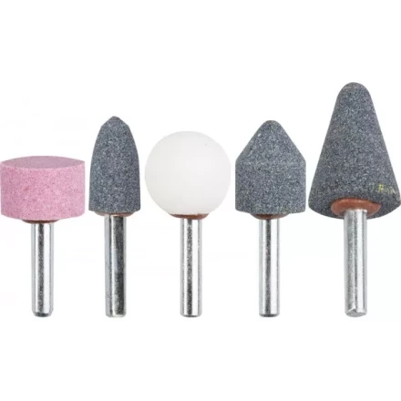 Набор STAYER &quot;MASTER&quot;: Абразивные минишарошки-насадки для дрели, хвостовик d 6мм, 5 предм. 2990-H5 купить в Урае