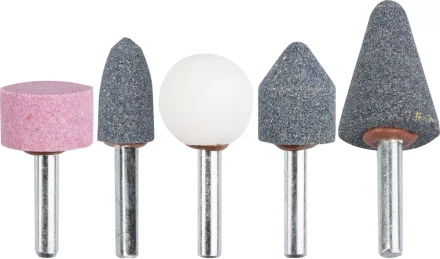 Набор STAYER &quot;MASTER&quot;: Абразивные минишарошки-насадки для дрели, хвостовик d 6мм, 5 предм. 2990-H5 купить в Урае