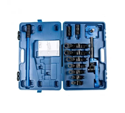 Трубогиб ручной механический, башмаки 3/8&quot;–1&quot;, в пластиковом кейсе Stels 18112 купить в Урае