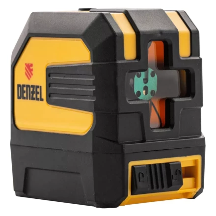 Лазерный уровень LX 03 Green, 30 м, 520 нм, резьба 1/4&quot; Denzel 35058 купить в Урае