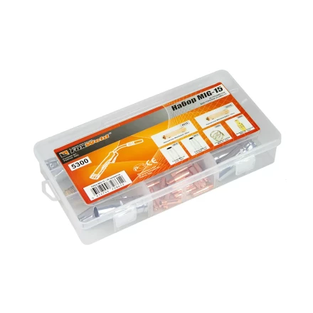 Набор комплектующих MIG 15 48 предметов FoxWeld купить в Урае