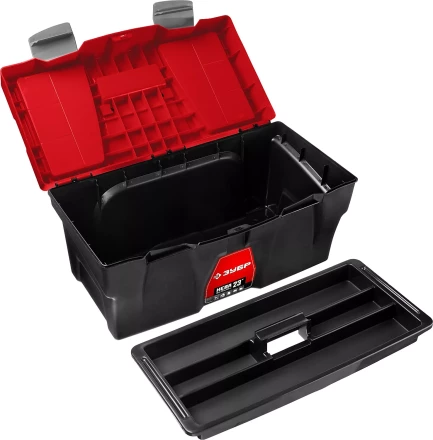 Ящик для инструмента &quot;НЕВА-23&quot; пластиковый, ЗУБР 38323-23 купить в Урае