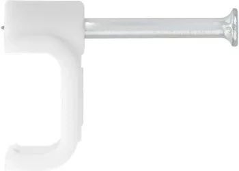 Скобы электроустановочные 5 мм прямоугольный профиль 50 штук СИБРТЕХ 47533 купить в Урае