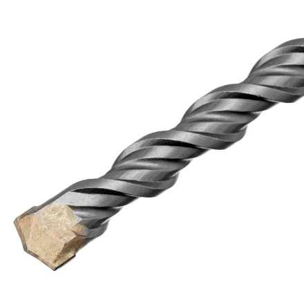 Бур по бетону Denzel, 14 x 310 мм , двойная спираль, три пылеотводящие кромки, 705033 купить в Урае