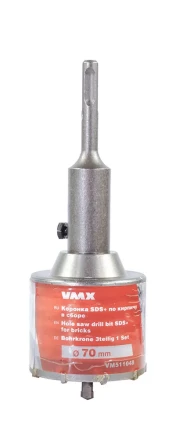 Коронка SDS+ ф70 мм по кирпичу в сборе VMX 511048 купить в Урае