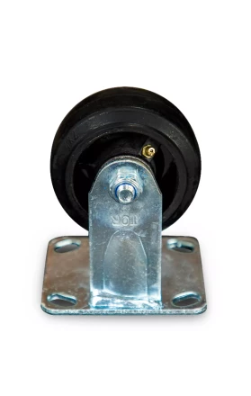 Колесо большегрузное неповоротное FCd 46 100 мм обрезиненное (N) 1024163 купить в Урае