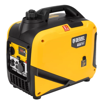 Генератор инверторный DENZEL GS-2200iS, 2,2 кВт, 230 В, закрытый корпус, ручной старт купить в Урае