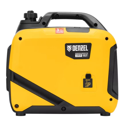Генератор инверторный DENZEL GS-2200iS, 2,2 кВт, 230 В, закрытый корпус, ручной старт купить в Урае