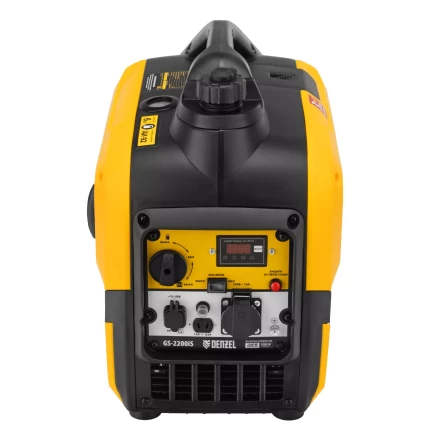 Генератор инверторный DENZEL GS-2200iS, 2,2 кВт, 230 В, закрытый корпус, ручной старт купить в Урае