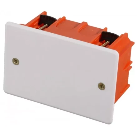 Коробка монтажная СВЕТОЗАР для полых стен, макс. напряжение 400В, с крышкой, 100х60х50мм, прямоугольная SV-54935 купить в Урае