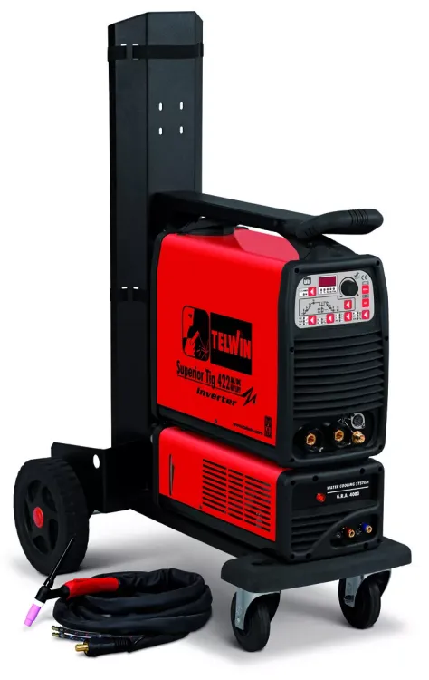 Сварочный аппарат Telwin SUPERIOR TIG 422 AC/DC-HF/LIFT AQUA  TIG ACC   купить в Урае