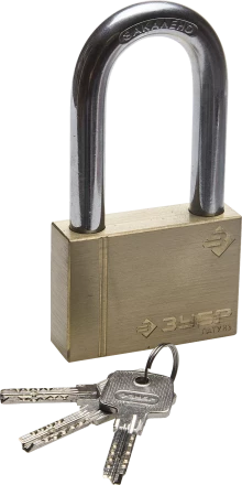 Замки навесные латунные серия ЭКСПЕРТ 37299-50 купить в Урае