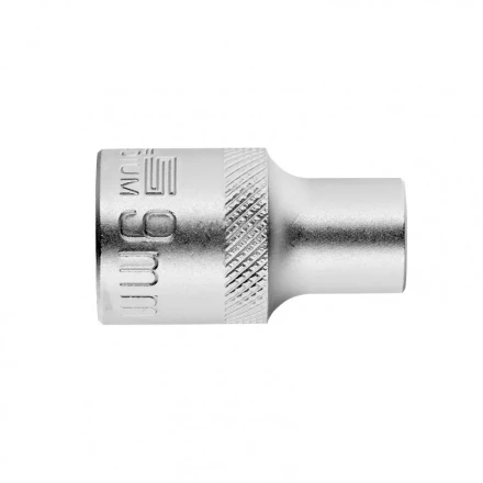 Головка торцевая 9 мм двенадцатигранная CrV под квадрат 1/2 хромированная Stels 13649 купить в Урае