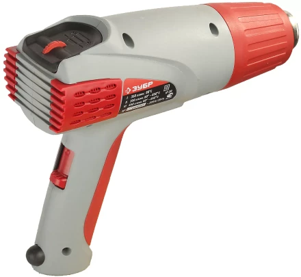 Фен ЗУБР, электр регулировка t, 3 режима работы, керам изолятор, кейс с насад, 2000Вт ЗТФ-2000К купить в Урае