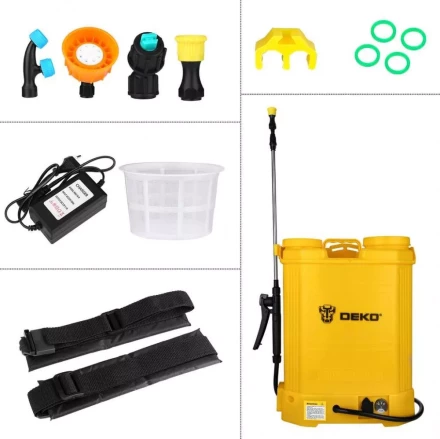 Опрыскиватель садовый аккумуляторный DEKO DKSP10, 16 л, 065-0942 купить в Урае