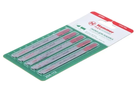 Пилки для лобзика HAMMER JG WD T101B (5шт.) купить в Урае