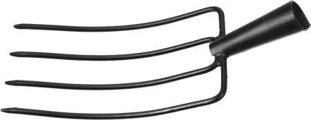 Вилы GRINDA кованые, навозные 4 круглых зубца, без черенка, 180х300мм 39720-4_z01 купить в Урае