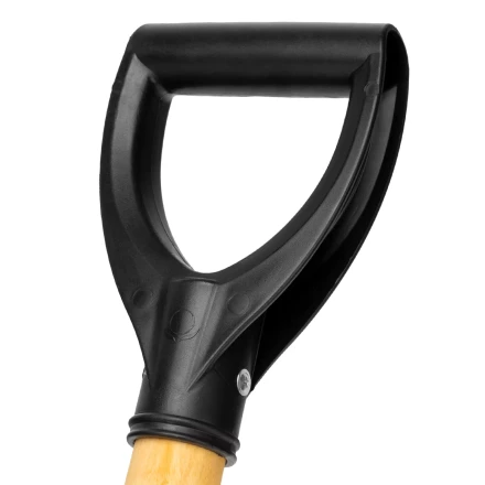 Лопата для сыпучих грузов, 215х285х1325 мм, деревянный черенок с пропиткой, Россия Сибртех 6145655 купить в Урае