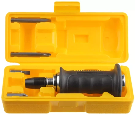 STAYER &quot;PROFI&quot;. Набор: Отвертка ударно-поворотная, обрезиненная рукоятка, с битами 25663-H4 купить в Урае