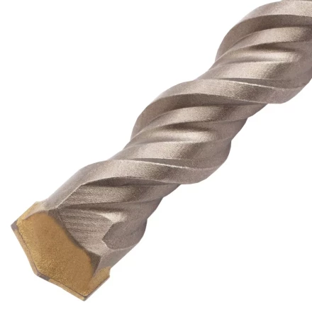 Бур по бетону Denzel, 18 x 460 мм, двойная спираль, три пылеотводящие кромки, 705045 купить в Урае