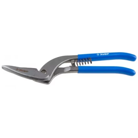 Ножницы по металлу цельнокованые ЗУБР &quot;ПЕЛИКАН&quot; 300мм, проходной рез, левые, твердость HRC 58-61 23013-30 купить в Урае